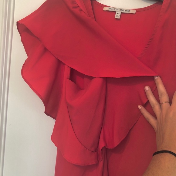 Ruffled Raspberry Top - Picture 4 of 4